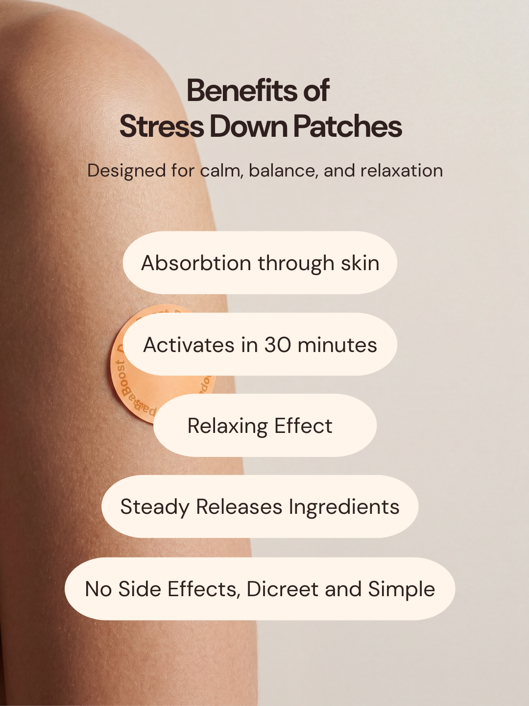 Stress Down Patches
