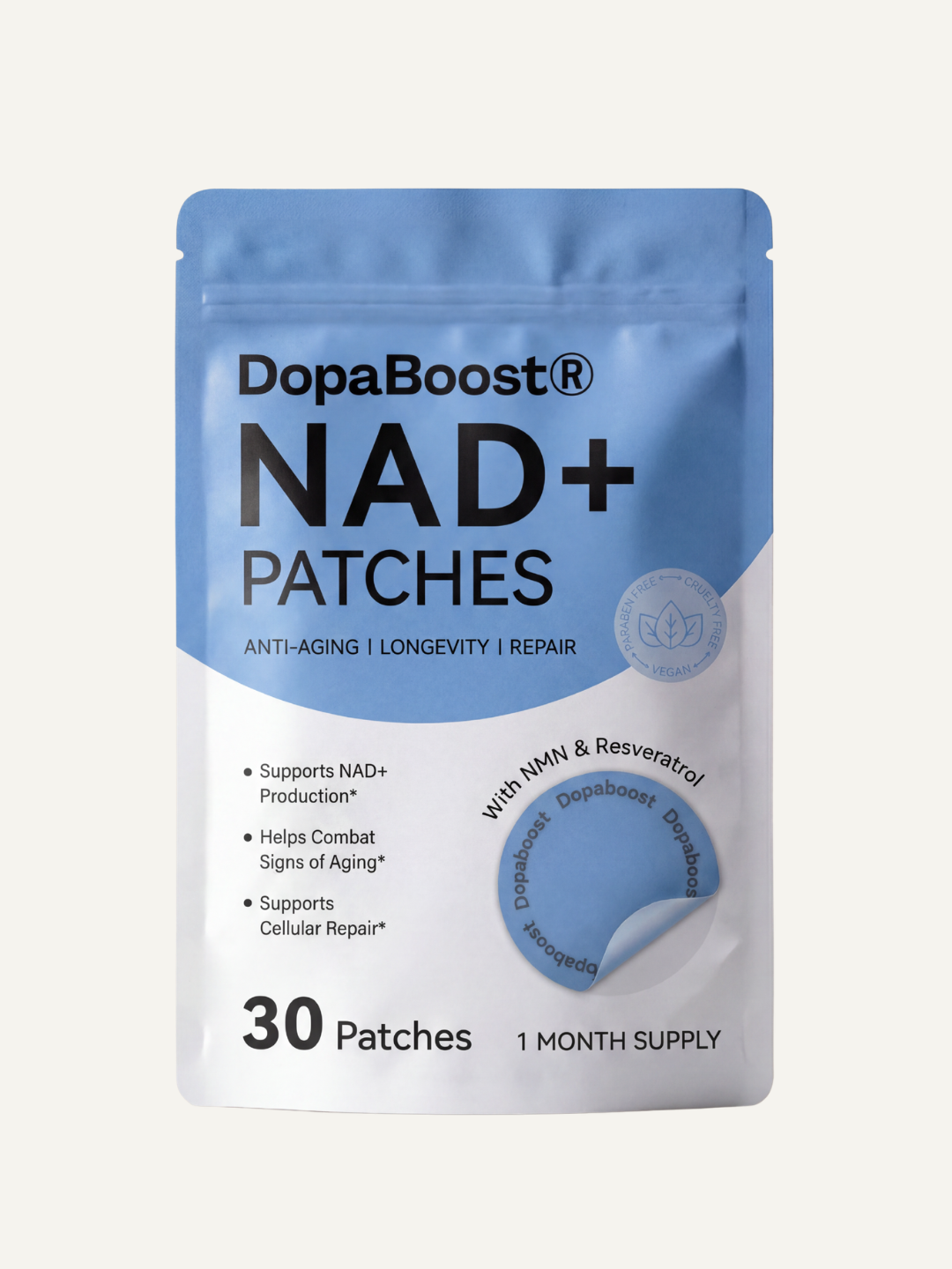 NAD+ Patches