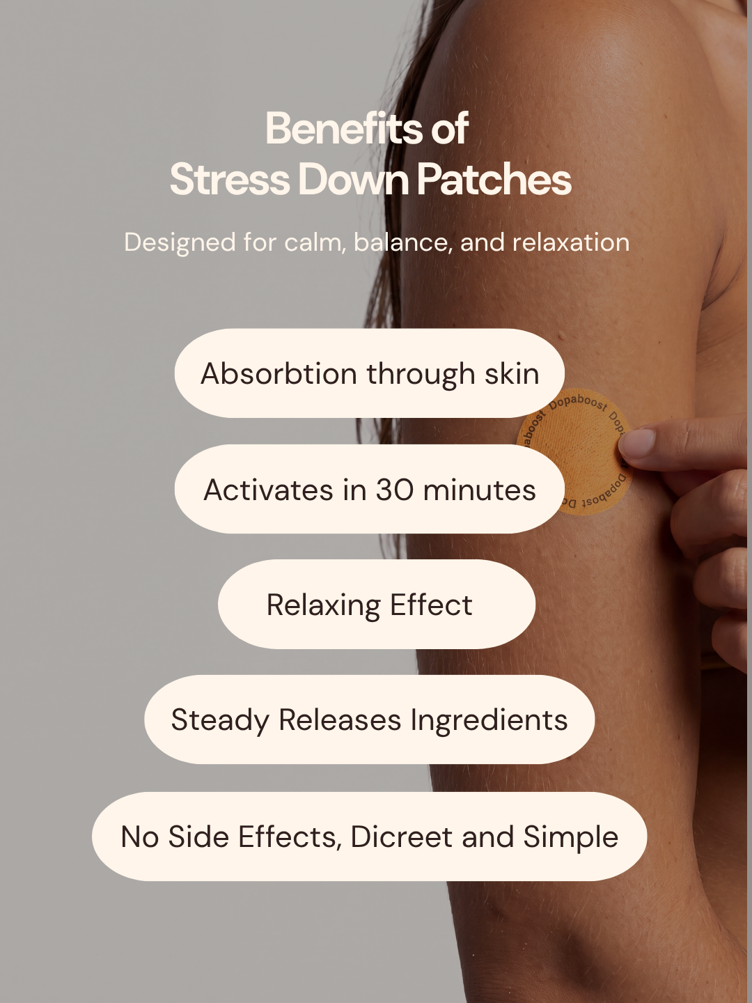 Stress Down Patches
